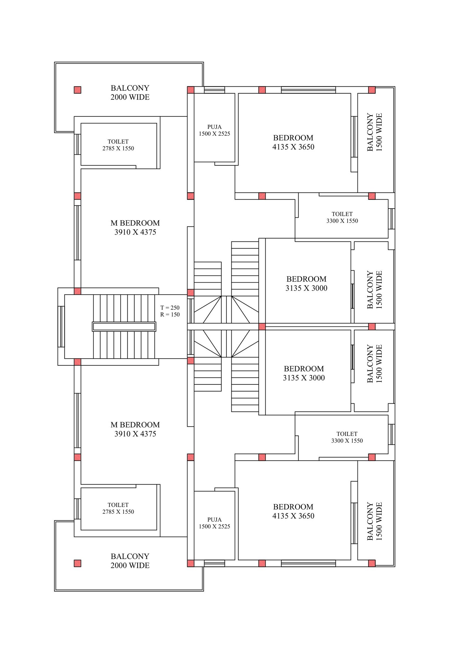 Bungalow Floor Plan, Jharkhand